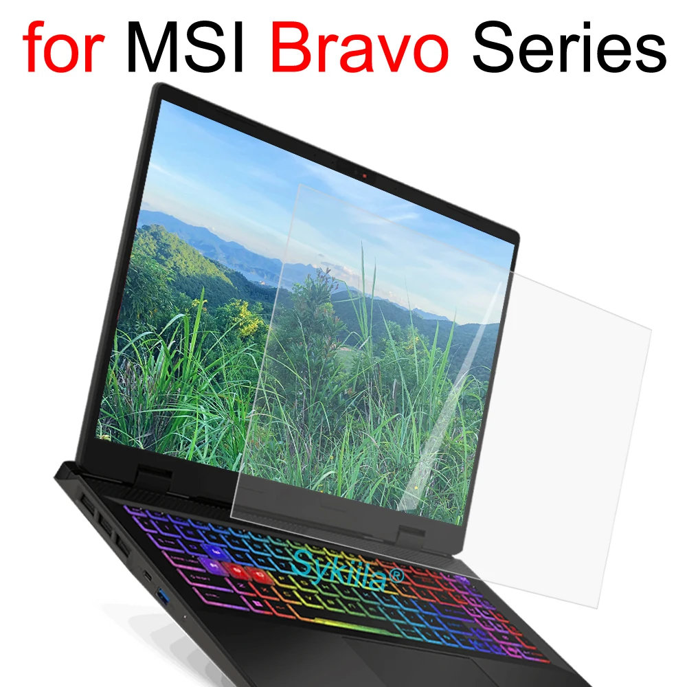 Screen Protector for MSI Bravo 15 17 B5D B7E C7V A4D C7U C7V D7V 15.6 17.3 Inch HD Clear Guard Matte Frosted Skin Film