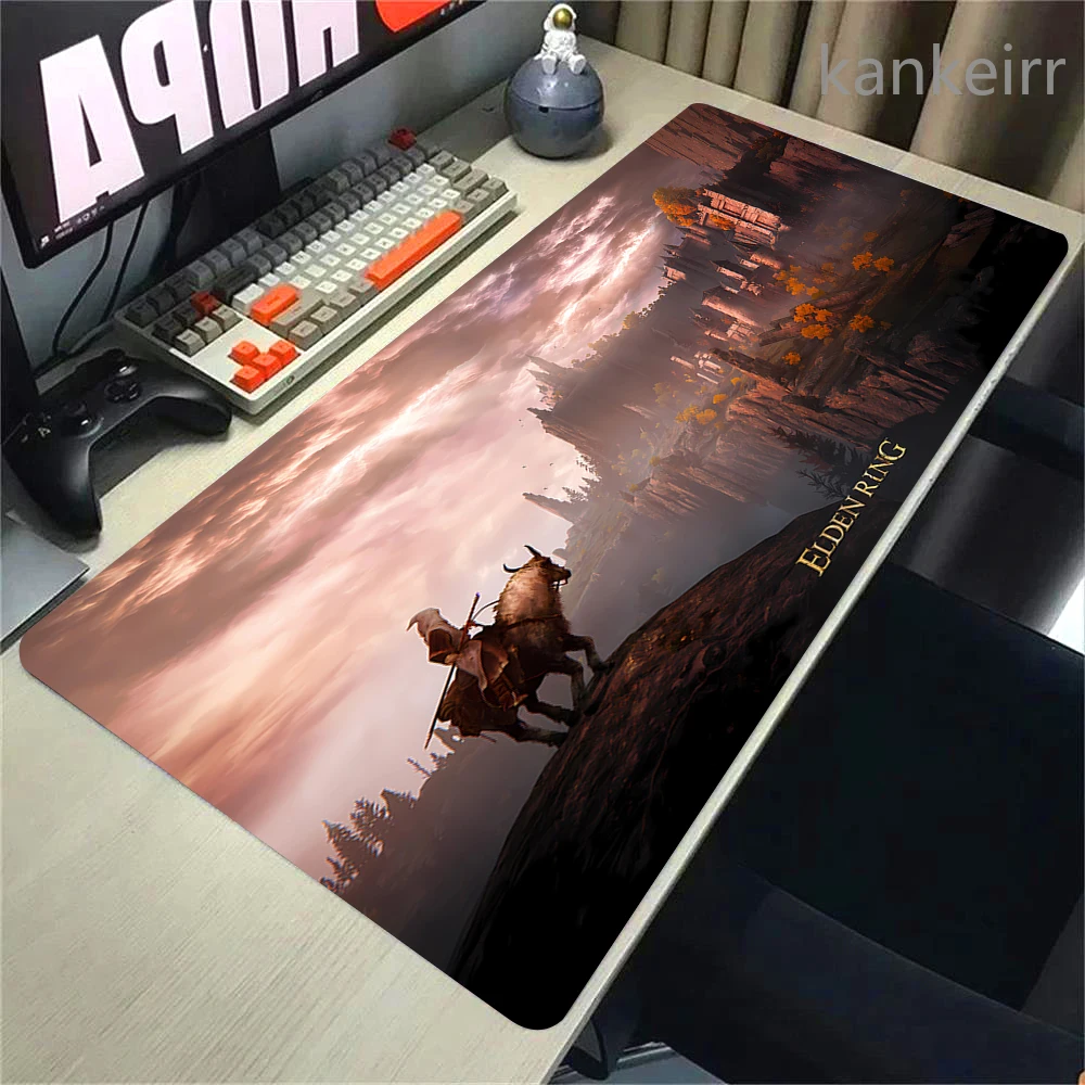 EldenS R-RingS لوحة الماوس XXL Deskmat الحصير ألعاب الكمبيوتر ملحقات الألعاب حصيرة مطاطية خزانة لوحة المفاتيح Mause أجهزة الكمبيوتر المحمولة