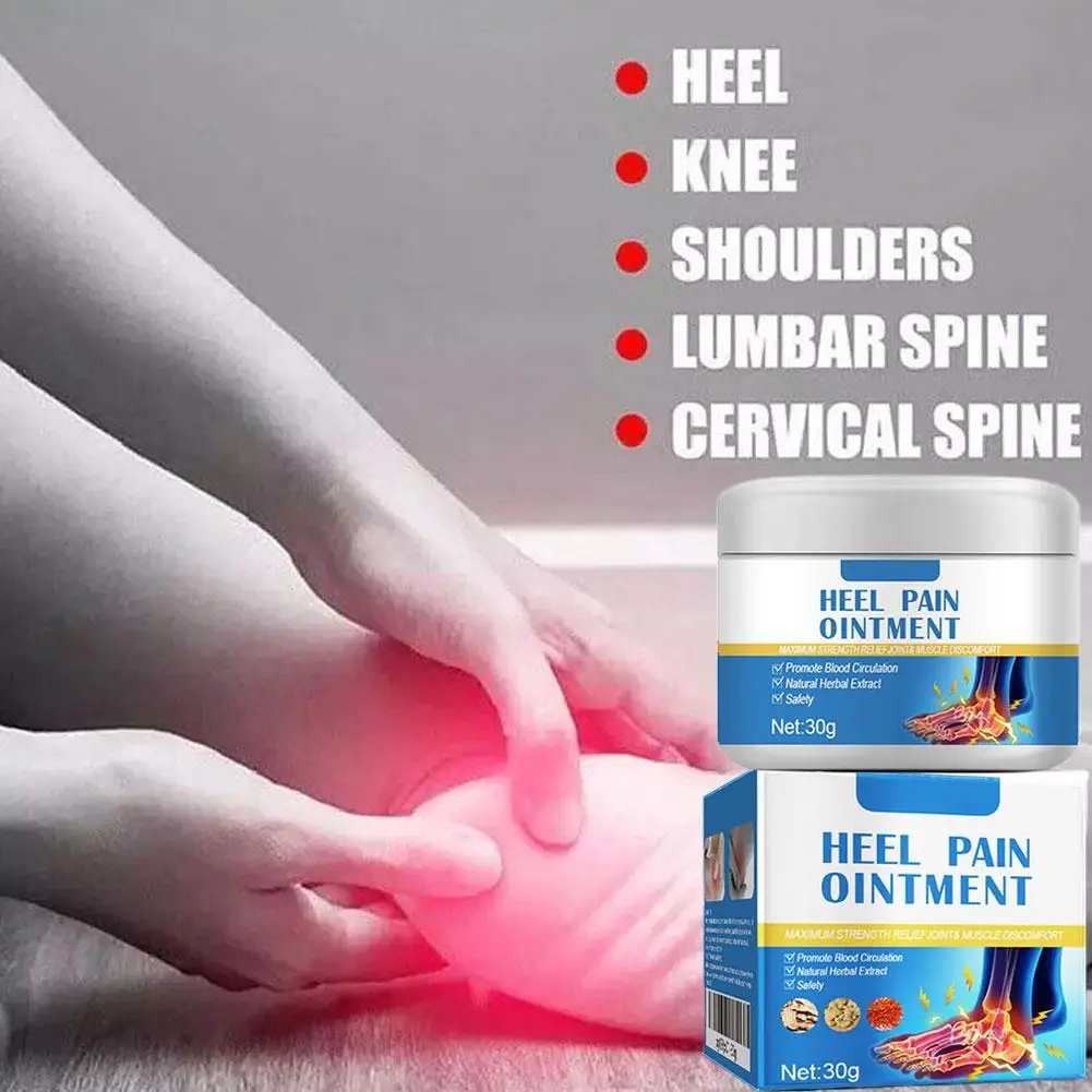 30 g Fußfeuchtigkeitscreme, natürlicher Extrakt, Fußcreme, Fußpflegecreme für trockene, rissige Fersen und Füße, Hautpflege für Männer und Frauen