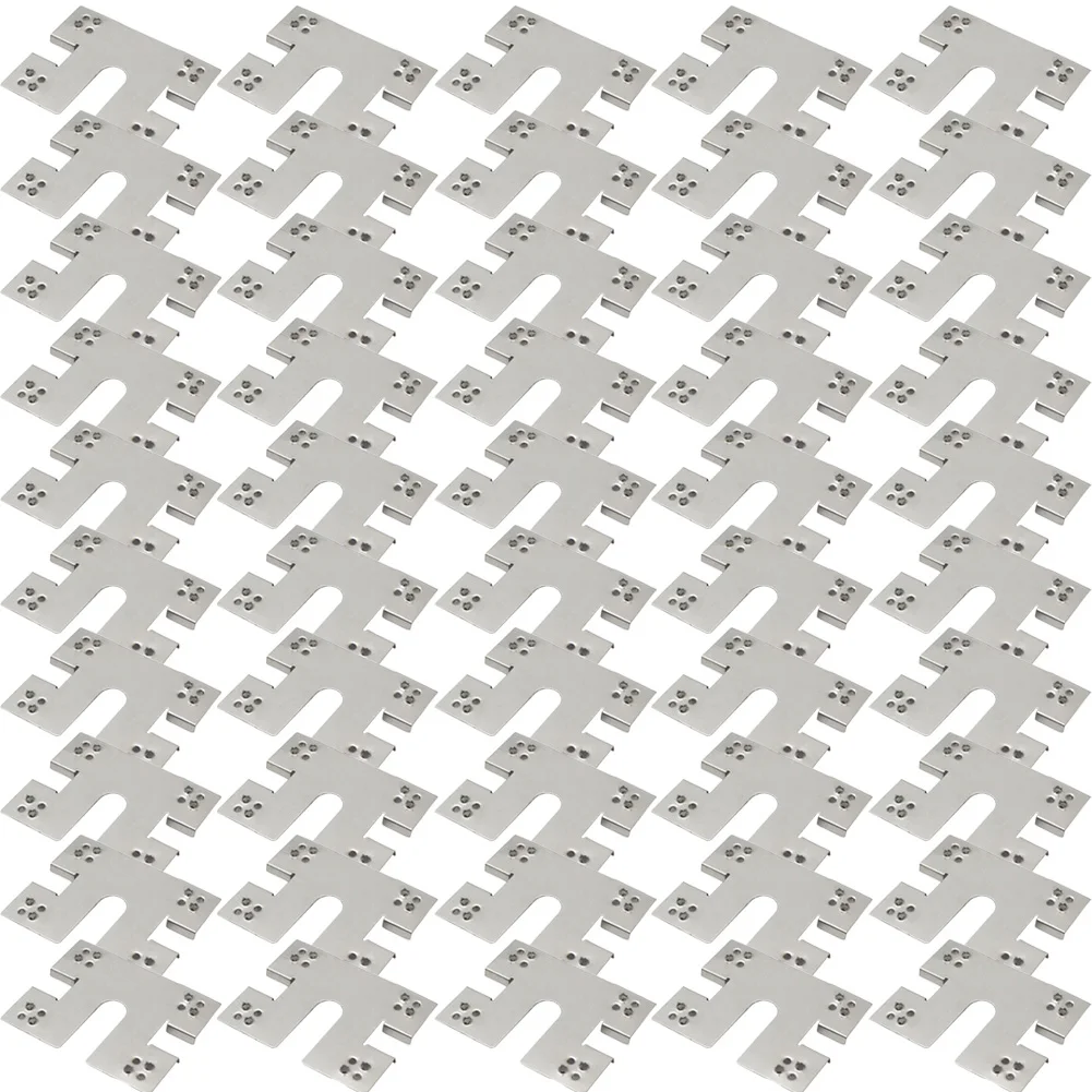 50/100pcs Solar Panel Grounding Clip Washer Spacer PV Solar Panel Grounding Washer Solar Panel Mounting Bracket Accessories ﻿