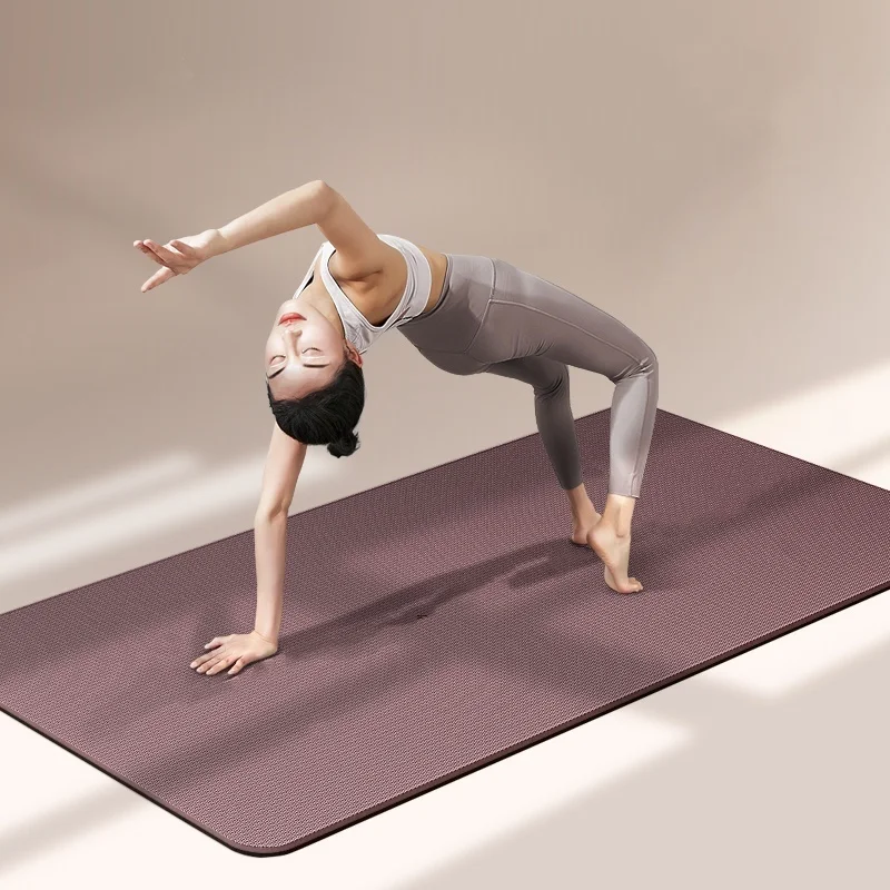 Mat Non Slip Workout Fitness Material Synthetic SR Anti-slip Exercise Mat TPE Yoga Mat