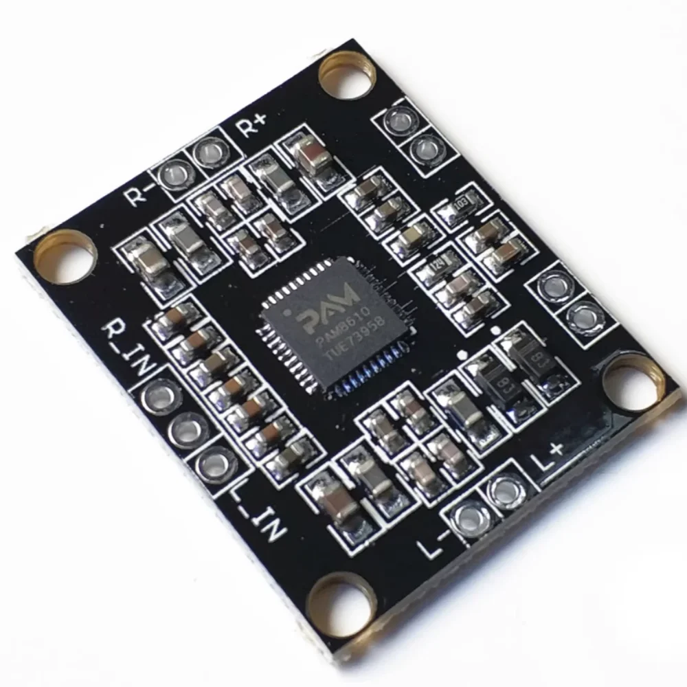 PAM8610 digital amplifier board module 2x15W dual channel stereo D-class high-power amplifier board micro image 2