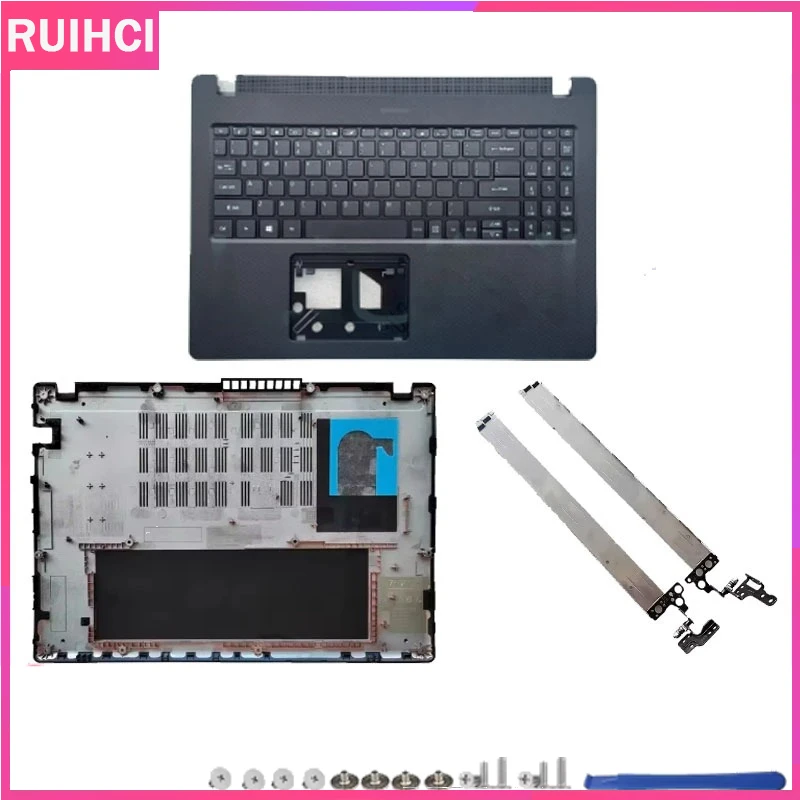 

Для TravelMate P215-52 P215-53 P50 N19Q8 новая клавиатура ноутбука, нижняя часть корпуса, петли, черные