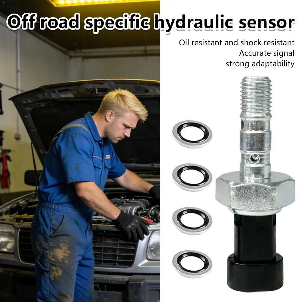 

Переключатель тормозного давления с 4 шт. уплотнением тормозной линии для Polaris Ranger XP 1000 2019-2024, RZR 2016-2021, замена для Polaris 4081117