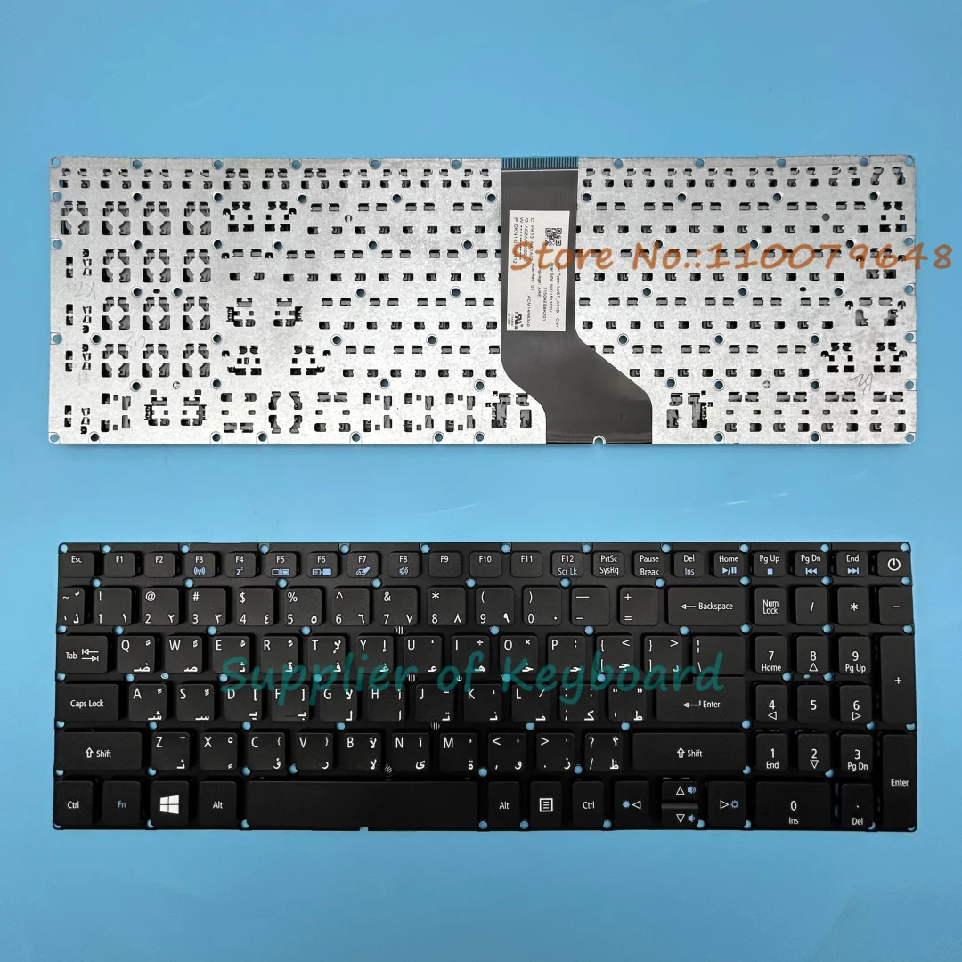 

NEW English/Russian/Arabic Keyboard For Acer Aspire ES1-523 ES1-523G ES1-533 ES1-533G ES1-524 ES1-572 ES1-732 E5-773G E5-774G