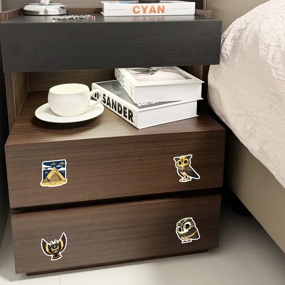 54 stks Oude Egypte Farao originaliteit stickers Verzamelen en herdenken accessoires telefoonboek mode sticker festival cadeau