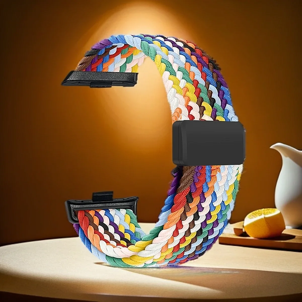 Braided Loop for Xiaomi Smart Watch 9 pro/8pro Strap Magnetic Stretchy Bracelets for Mi Band 9Pro & 8pro/Redmi Watch 4&5 Strap image 6