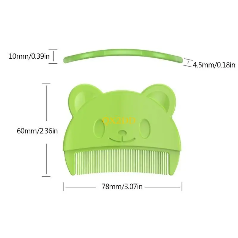 QX2D NEWBORN CAPS COMS COMP BER MAPE COMB HAIR Baby Sensitive Skin Coste Comb