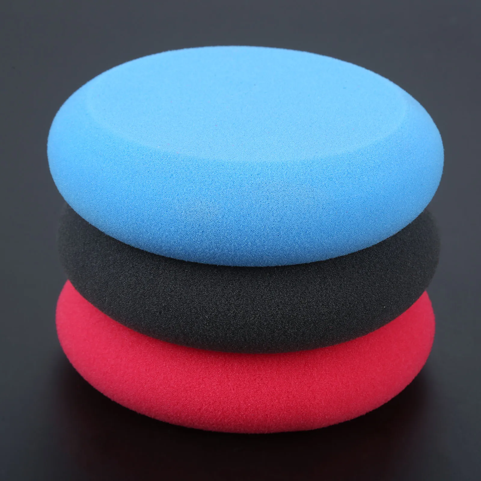 Yetaha 95mm UFO Wax Applicator Sponge 30mm Thick For Both Paste Wax and Liquid Cream Sealant Make Detailing Easier