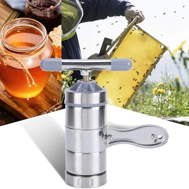 Household Portable Manual Bee Honey Press Presser Extractor Machine for Beekeeping Agriculture Vertical