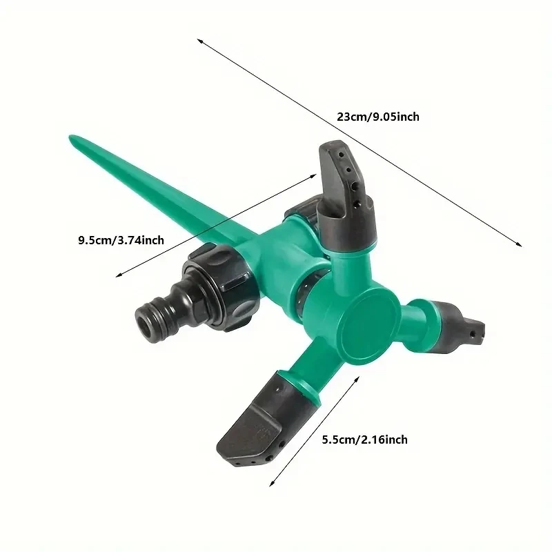 حديقة الحديقة الخضار الرش سلسلة دبوس الرش حديقة قابل للتعديل التفتيت دفن الرش 360 درجة الروتاري جيت #2