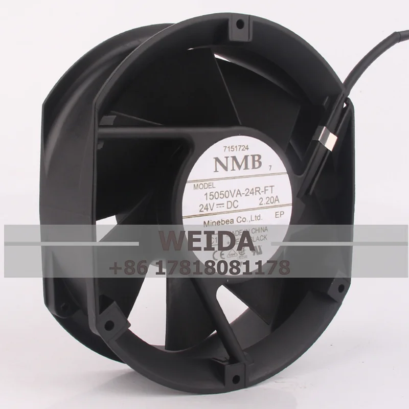 15050VA-24R-FT Case Cooling Fan for NMB 12V DC24V 2.20A ECAC 170X150X50.8MM 17CM  high air volume imported inverter fan