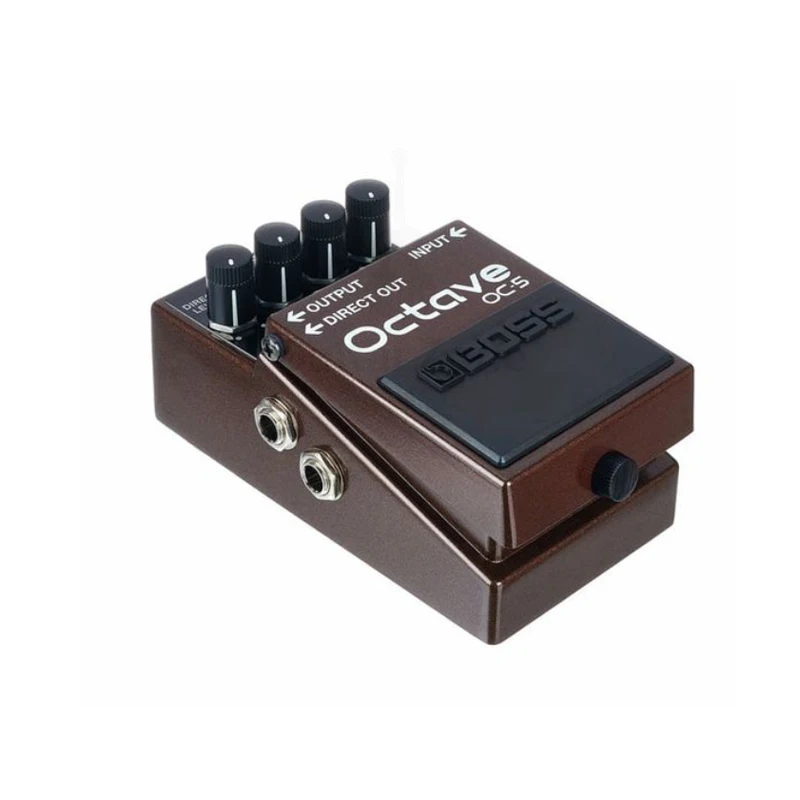 BOSS OC-5 Octave Guitar and Bass Effect Pedal Super Octave Polyphonic Octave Mode Distortion Mode Original OC-2 Mode