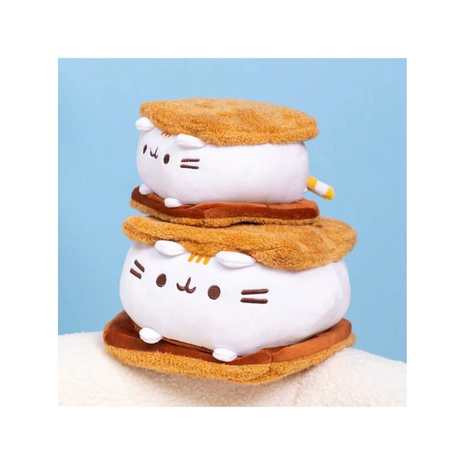 1pc Sandwich Cookie Cat Plush Toy