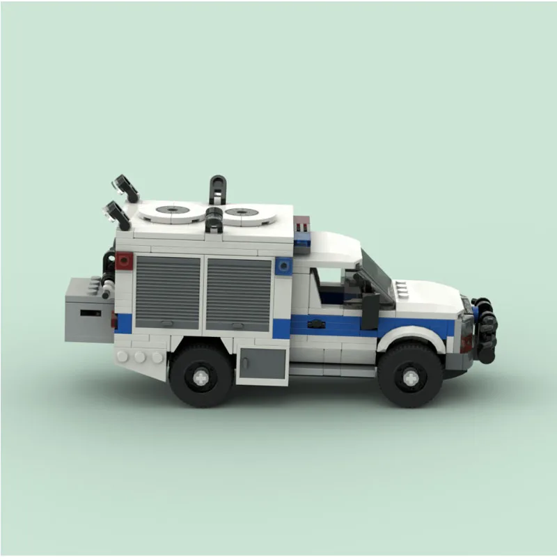 

MOC-227408 New Urban Cargo Truck Building Block Model 374 Parts MOC Boys' Children's Birthday Christmas Building Block Toy Gift