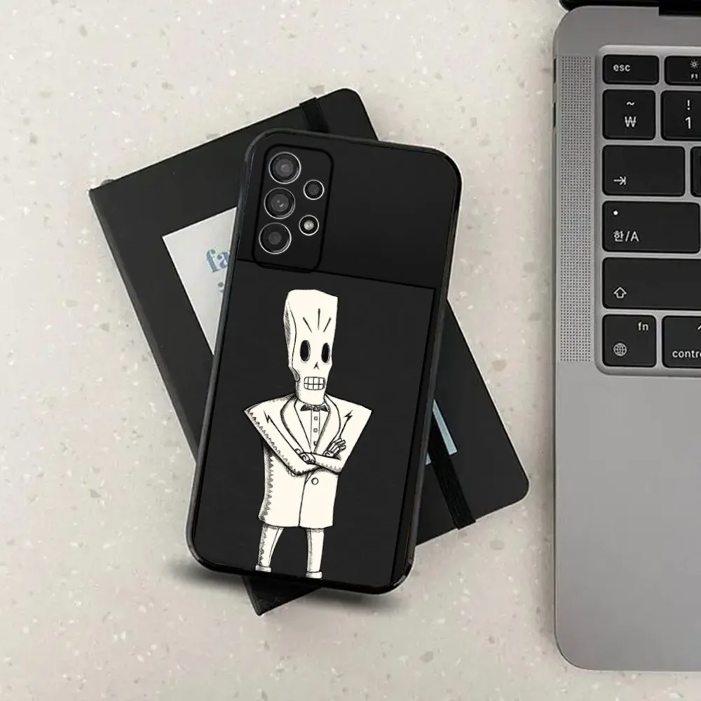 G-Grim Fandango Game Phone Case For Samsung Galaxy A13,A21s,A22,A31,A32,A52,A53,A71,A80,A91 Soft Black Cover