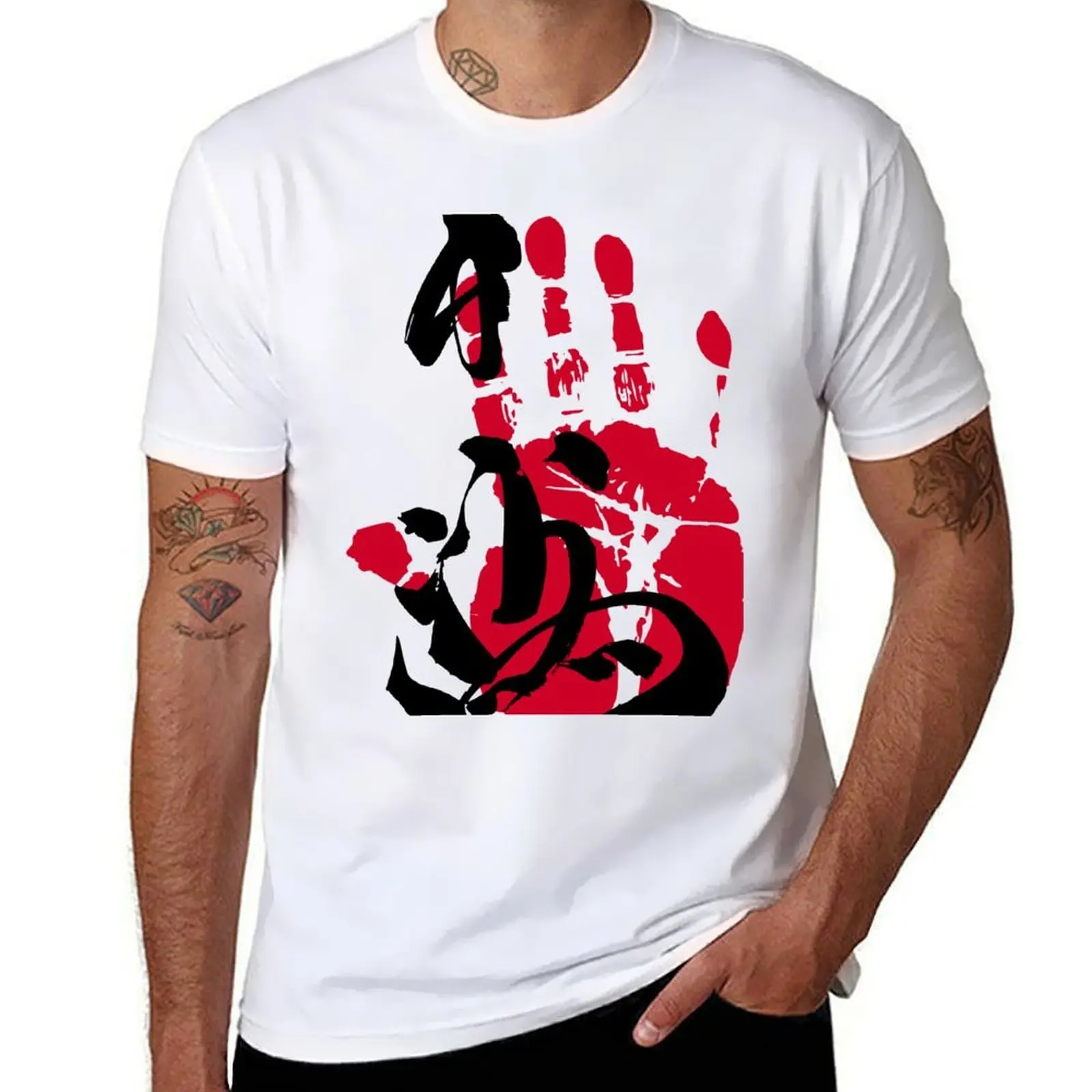 

Hakuho Sumo Tegata T-Shirt funny t shirts dark humor man t shirts cotton T-Shirt