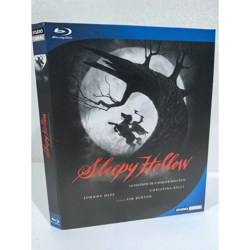 Blu-ray Disc Sleepy Hollow Movie Classic Horror Film High Definition Video Collection