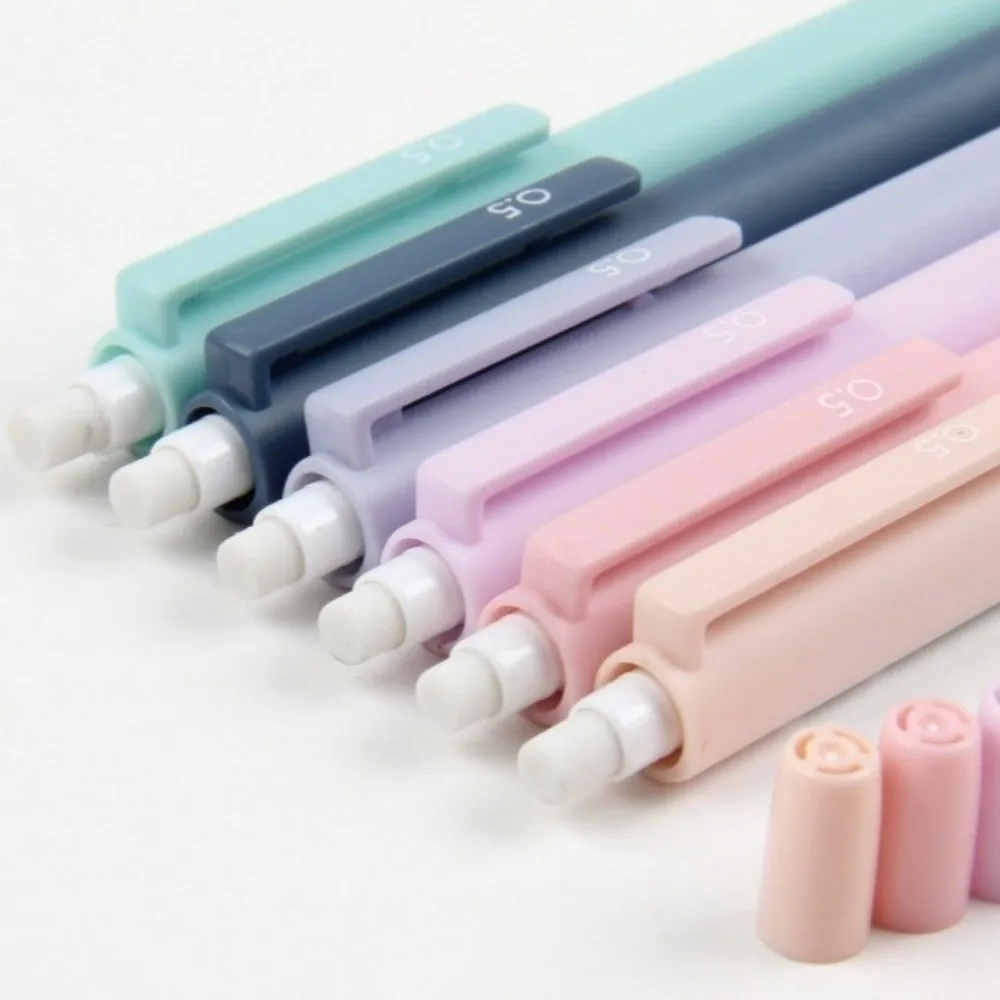 Macaron Color Mechanical Pencil Set 0.5/0.7mm with Lead Refills Eraser Automatic Pencils Propelling Pencil Kit