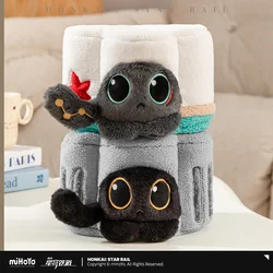 MiHoYo Official Game Honkai Star Rail Cartoon Cat Tissue Box Plush Tissue Paper Storage Case Decoration Gifts