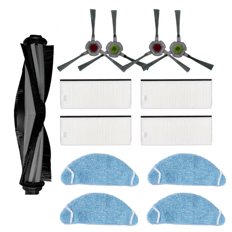 A85I-For Yeedi K650 الذاتي تفريغ روبوت فراغ الجانب الرئيسي فرشاة خرقة كيس لجميع الغبار ملحقات متينة للغاية ملحقات فراغ أساسية