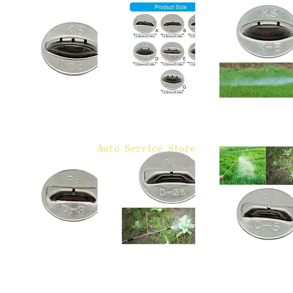 462A Stainless Steel Sprayer Nozzle Assembly For High Pressure Sprayer Guns Replaceable Tip And Wide Coverage