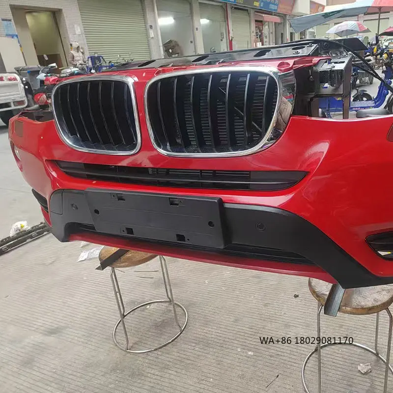 Para BMW X3 F25 Kit de montaje de parachoques delantero Nueva condición Incluye valla y radiador para actualizar parachoques delantero y trasero