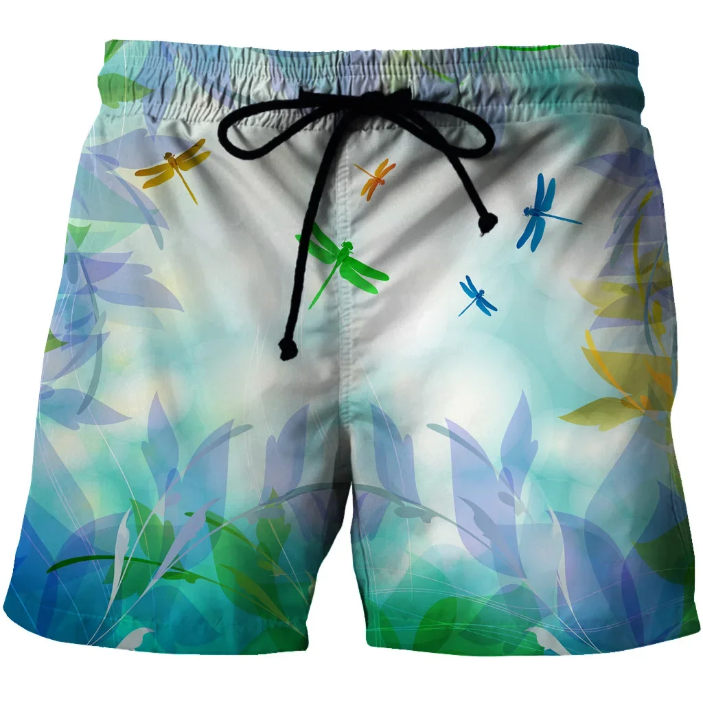 

Summer Man's Loose Beach Shorts 3D Print Water Sports Beach Pant S-6XL Short Swimwear Men's Oversized Surf Board Swimming Shorts