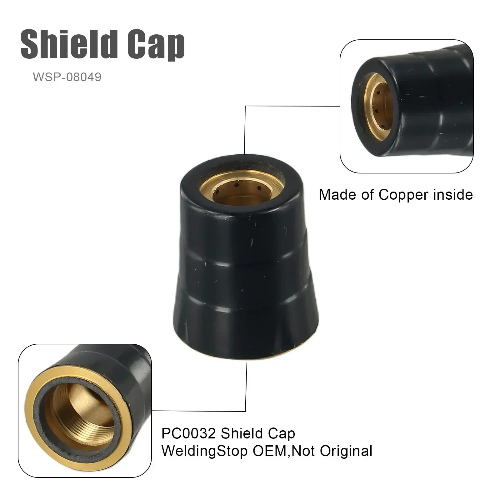 Long Lasting Protective Cap Shield Cover Compact Exquisite Lightweight Shielding For Trafimet CB70 For Eastwood