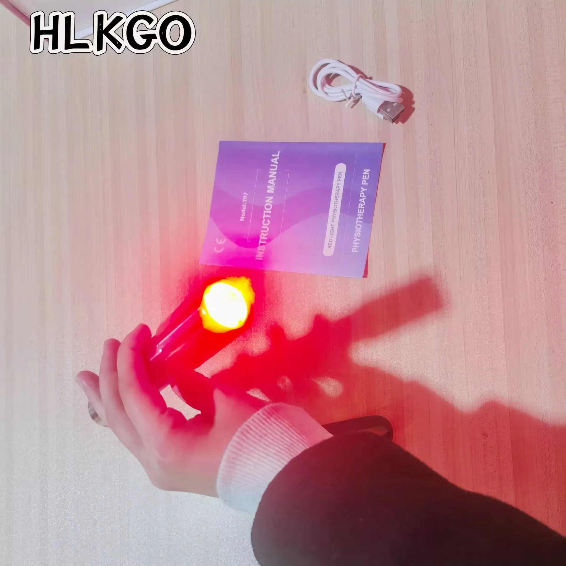 

Mini LED Light Therapy Torch - 660nm Red Light & 850nm Infrared for Targeted Pain Relief