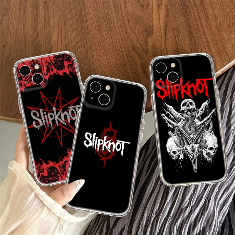 S-Slipknot Soft Case for Moto G9 Powe One Pro E12 E22I E22 G52 G42 G32 G22 G23 Z2 Z Play P40 P30 Edge 30