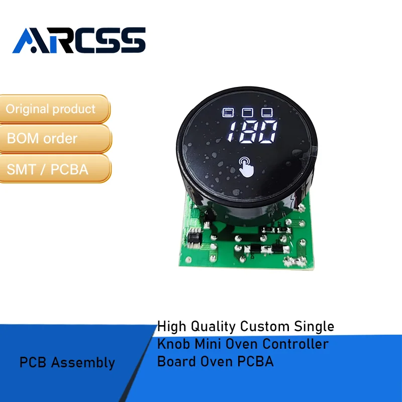 لوحة تحكم صغيرة بمقبض واحد مخصصة عالية الجودة للفرن PCBA