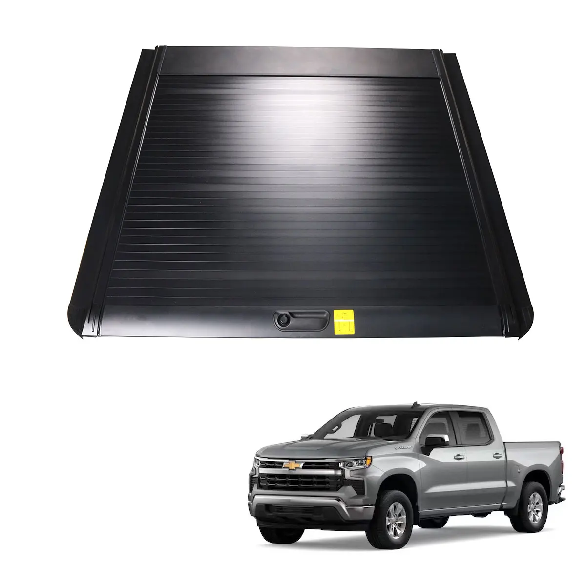 

6.6" Bed Hard Tonneau Pickup Truck Bed Accessories Roller Shutter 4x4 Cover Roller Lid For Chevrolet Silverado Sierra 2019+