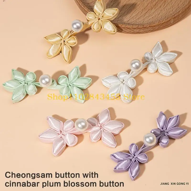 

49MC Chinese Closure Button Scarf Cardigan and Costumes Outfit Sewing, Multicolored Cheongsam Sewing Fasteners