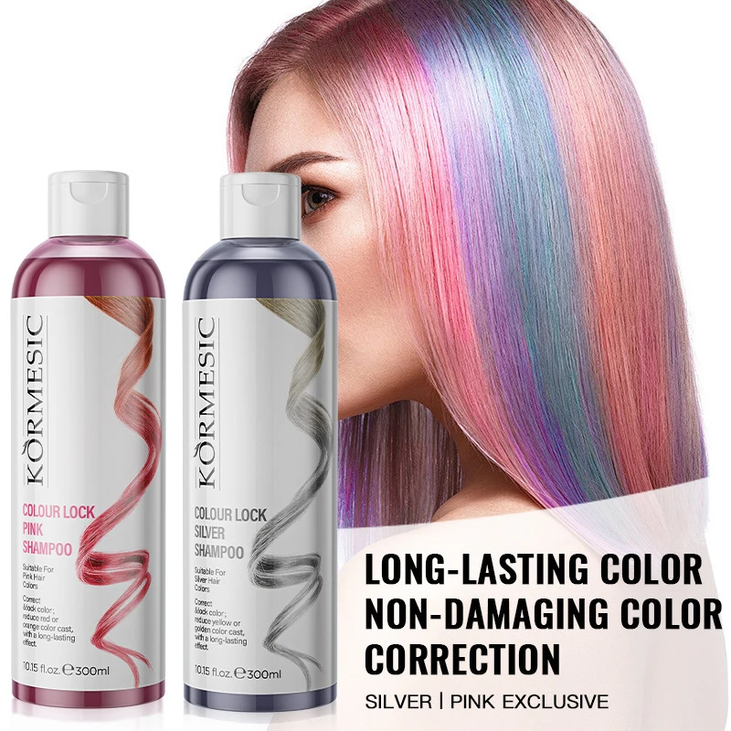 Champú bloqueador del color del cabello, crema unisex para adultos, protección del color de tinte para el cabello, mantenimiento duradero del color para tipos de cabello normales