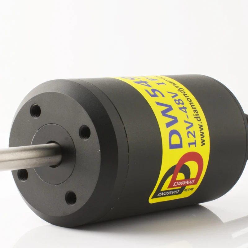 DW54135 내부 회전 모터 13000RPM 3700w 서핑 보드 수중익선 보트 홀 라인이 있는 방수 모터