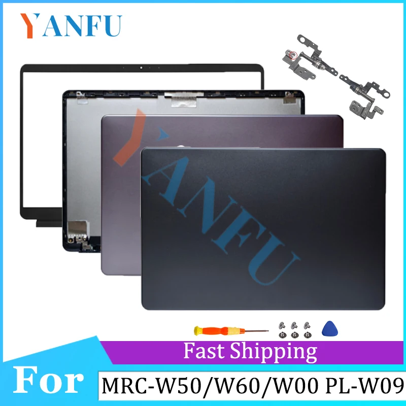 

New Laptop Housing For Matebook D MRC PL Series MRC-W50/W60/W00 PL-W09 LCD Back Cover/Front Bezel/Palmrest/Bottom Case/Hinge