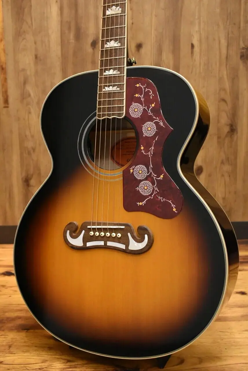 

Новая акустическая гитара Masterbilt J200 с полным покрытием 06,21