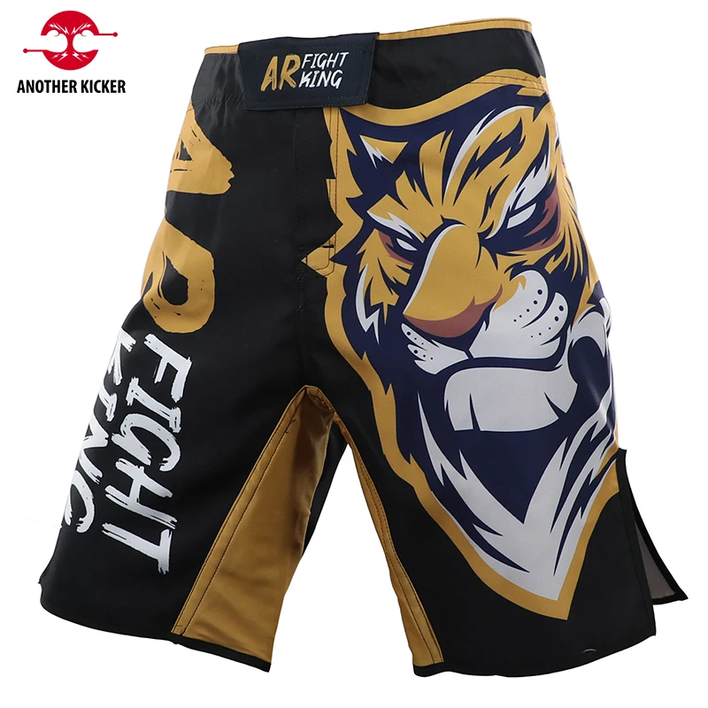 Tiger Muay Thai Mixed Martial Arts Training Boxing Shorts Beach Fitness Jiu-jitsu Running Sanda Kickboxing Pants Men MMA Trunks