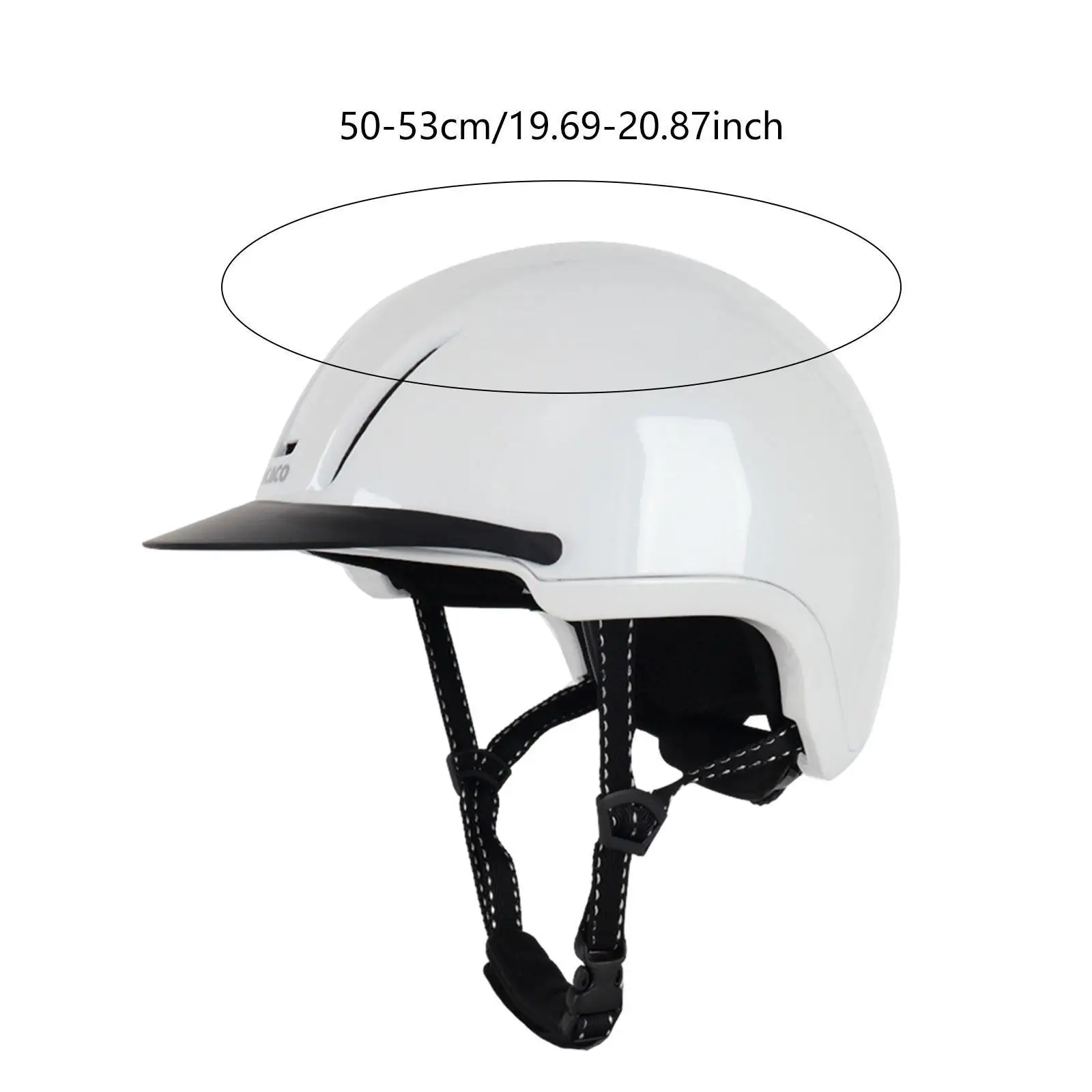 Casco equestre Comodo equipaggiamento con fodera rimovibile Cappello equestre