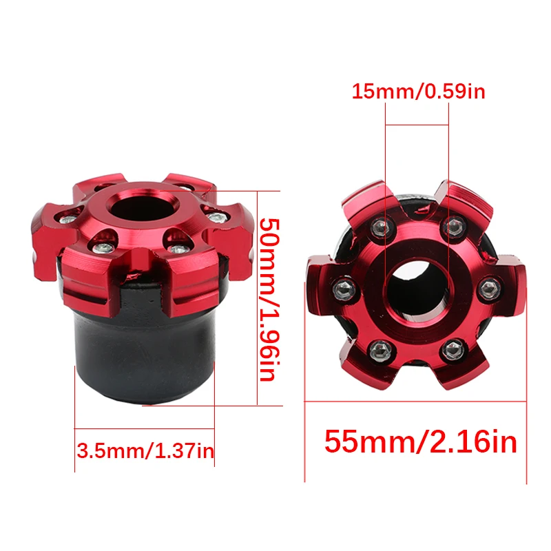 Motorcycle Modification Tool Anti Collision Front Fork Cup Modified Anti-Fall Bumpers Universal Motorcycle Accessories CNC Anti