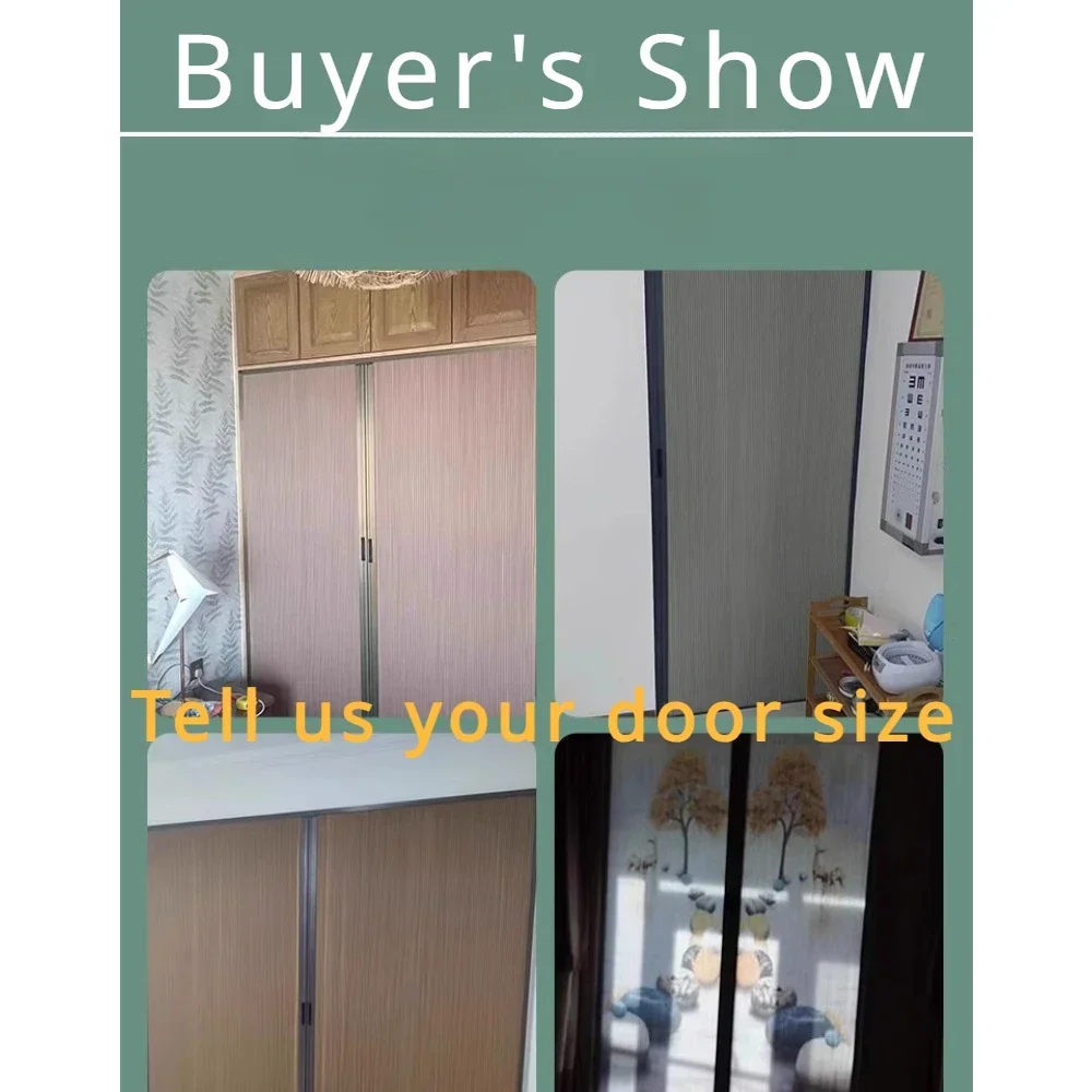 Customized Honeycomb folding door Aluminium alloy Sliding door for kitchen stealth balcony partition toilet bathroom