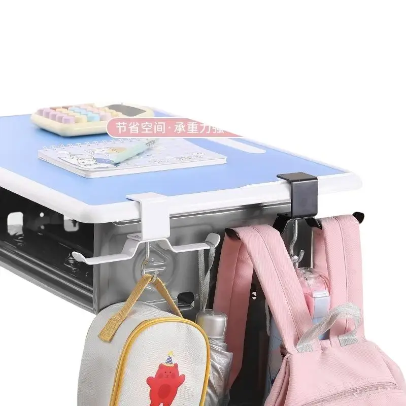 Adjustable Desk Edge Hook Gaming Headset Desk Hanger Backpack Storage Hanging Hook Holder Punch-free Home Office Organizer