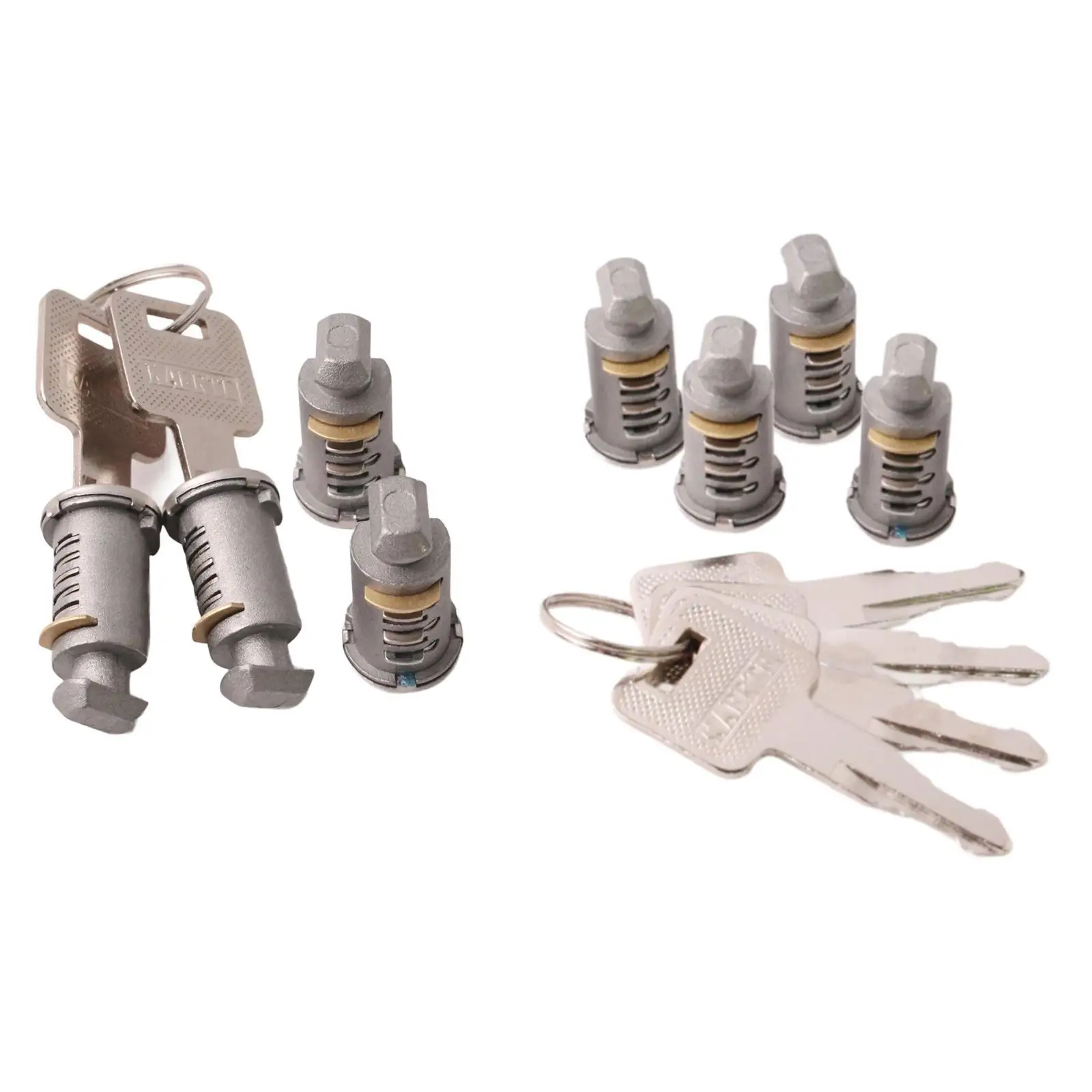 4x Car Top Roof Rack Locks Cores Replacement High Performance Wear Resistant