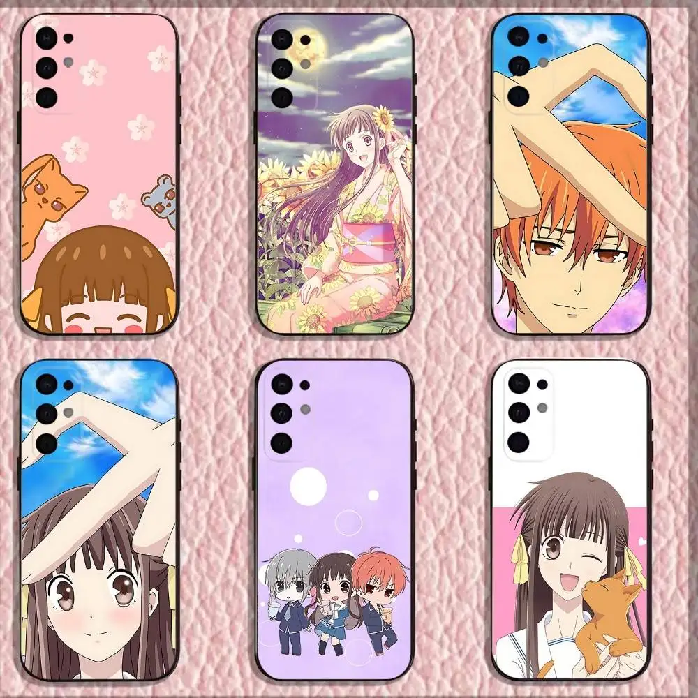 

Anime F-Fruits B-Baskets Phone Case For Samsung S25,S24,S21,S22,S23,S30,Ultra,S20,Plus,Fe,Lite,Note,10,9,5G Black Cover