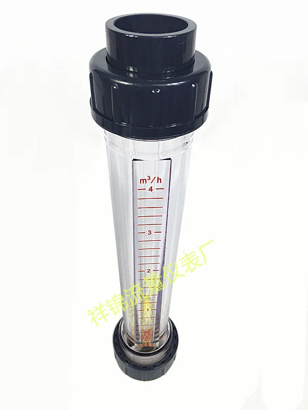 [High Quality] Long LZS20/40 Plastic Rotameter Liquid Water Tube Type Rotameter