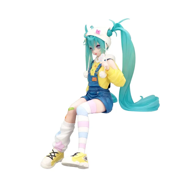 Originele FuRyu Anime Figuur Hatsune Miku Lollipop Noddle Stopper Speelgoed Actie Beeldje PVC Model Collectie Pop Gift