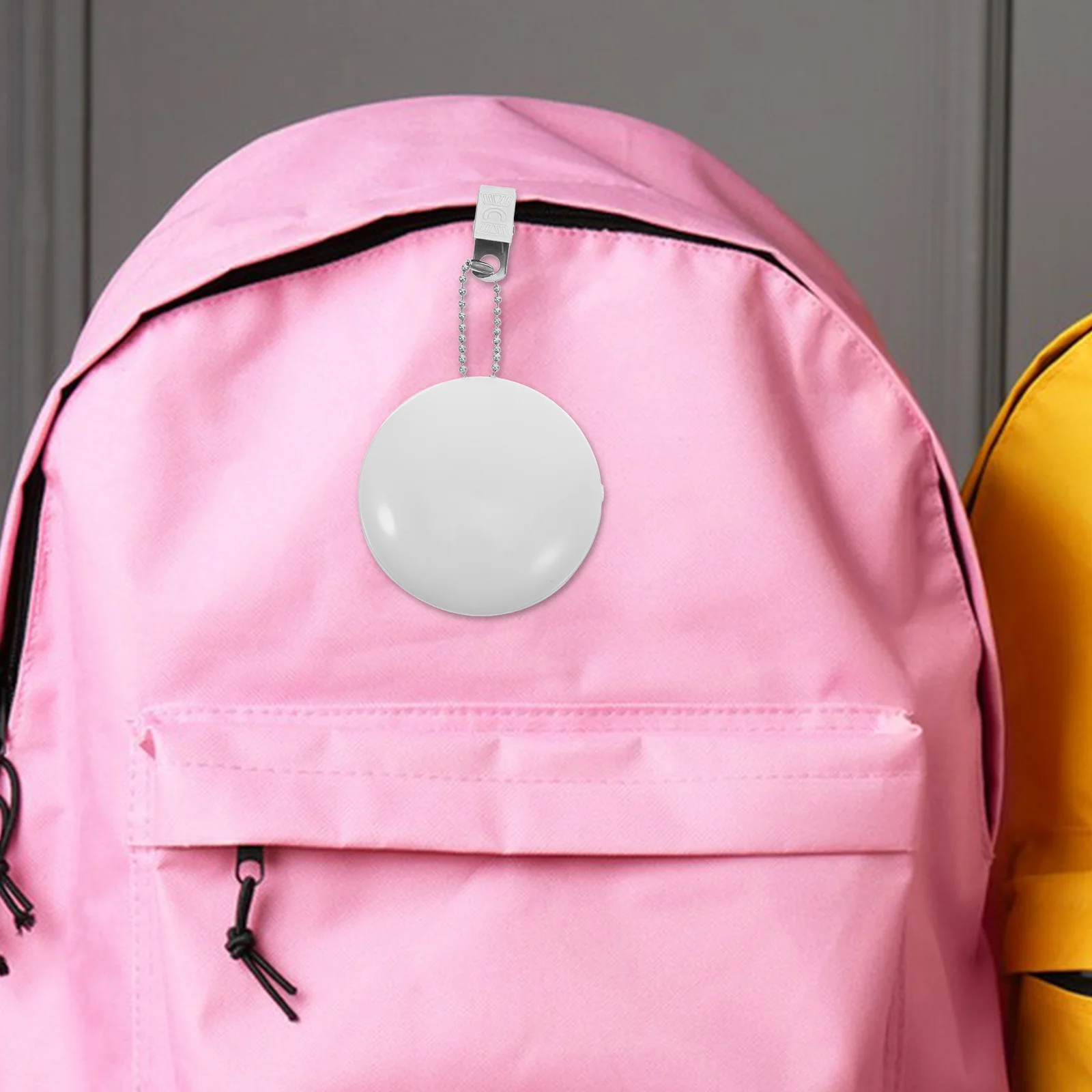 2 قطعة ضوء المحفظة مصباح دائري كليب لحقائب اليد الداخلية LED توهج حقيبة محمولة ضوء ليلة استخدام المحافظ وحقائب اليد