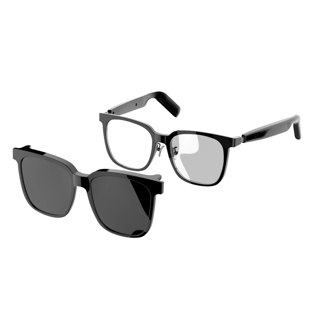 

Outdoor Sunglasses SG18Pro Smart Audio Glasses BT Call Music Player UV Protection Dual Lenses Smart Wearable Headset