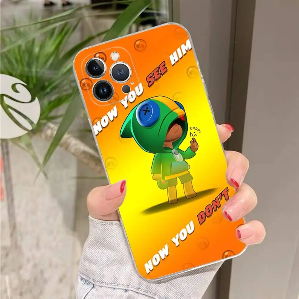 Jogo leon estrelas caso de telefone para iphone 16 15 14 11 12 13 mini pro xs max capa 6 7 8 plus x funda escudo